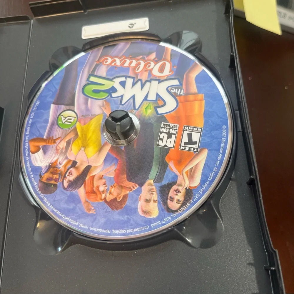 The Sims 2 Deluxe PC Game by EA - Black Case